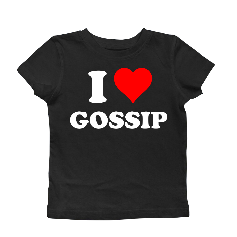 I LOVE GOSSIP BABY TEE