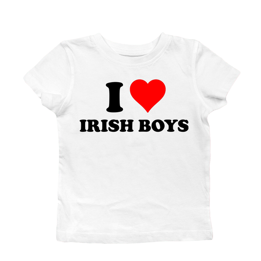 I LOVE IRISH BOYS BABY TEE