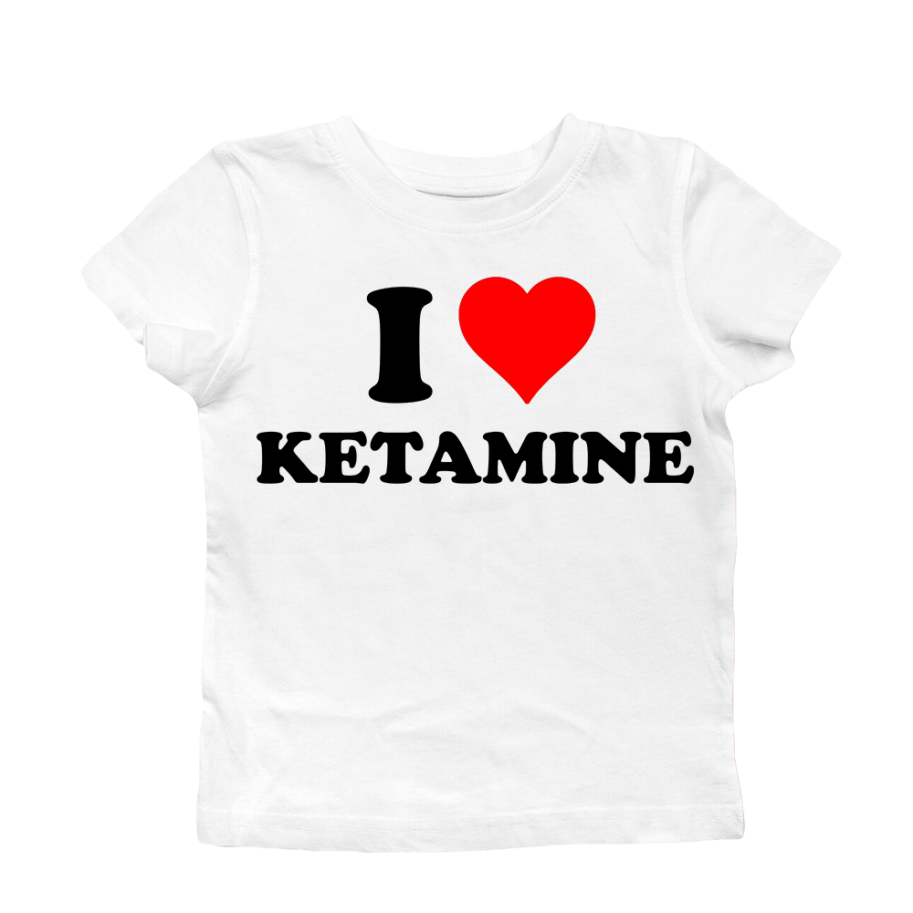 I LOVE KETAMINE BABY TEE