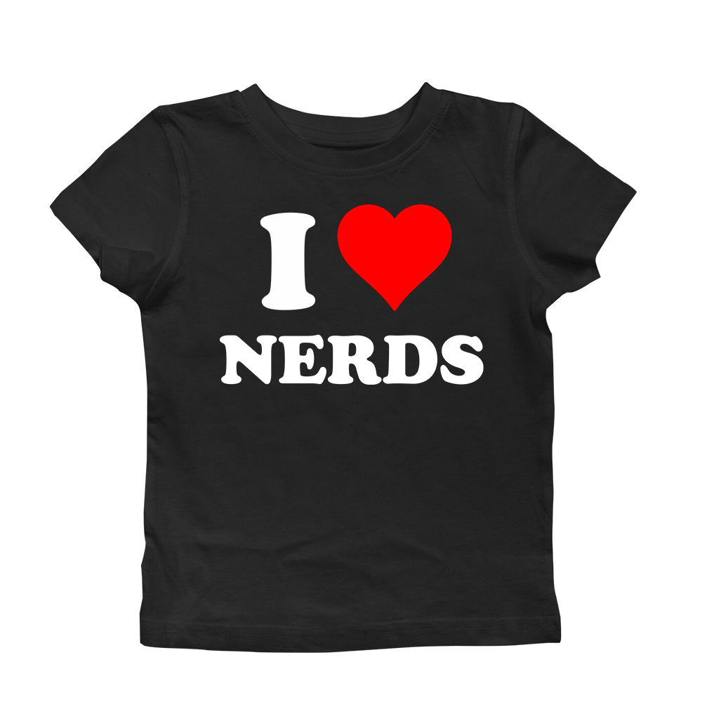 I LOVE NERDS BABY TEE