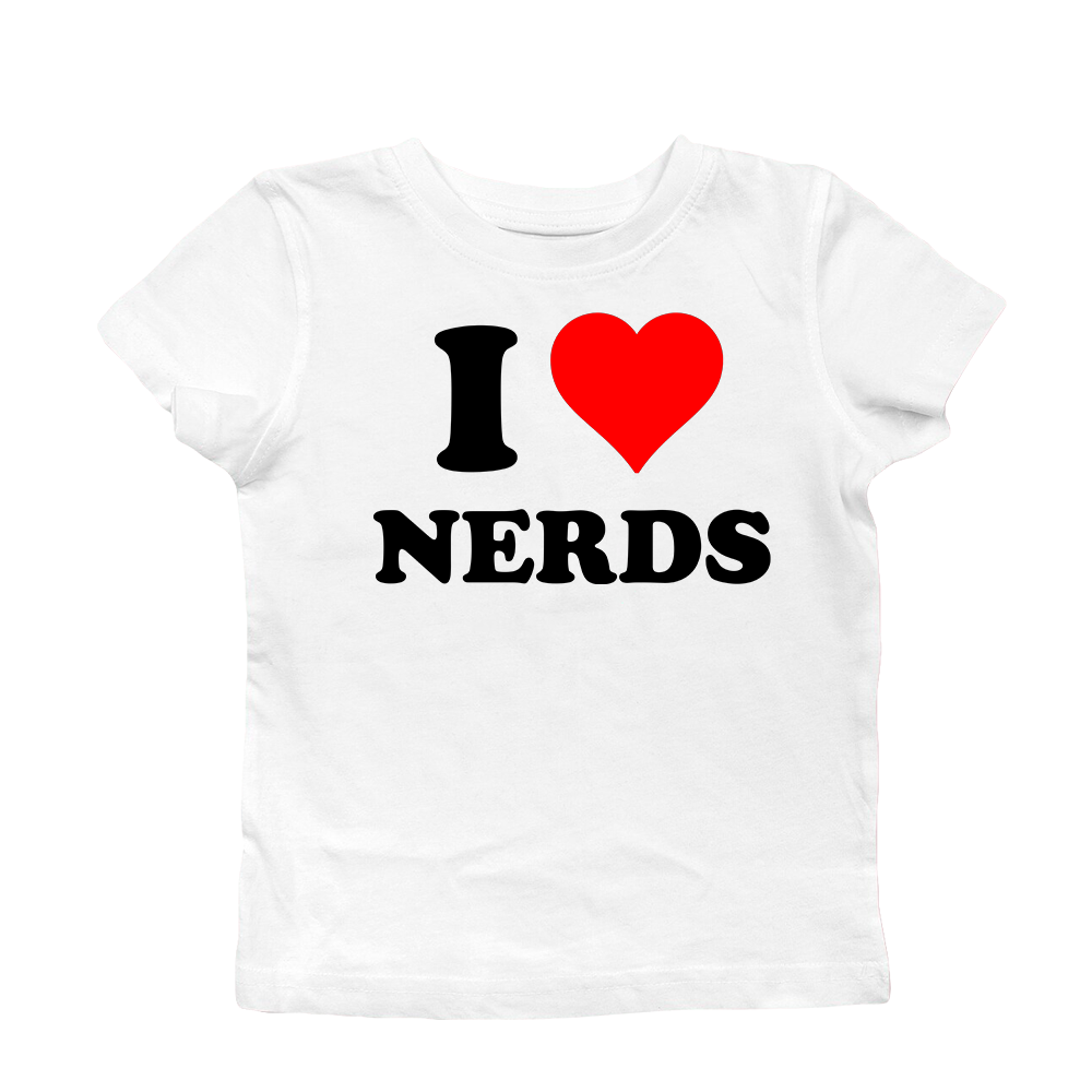 I LOVE NERDS BABY TEE