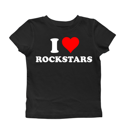 I LOVE ROCKSTARS BABY TEE