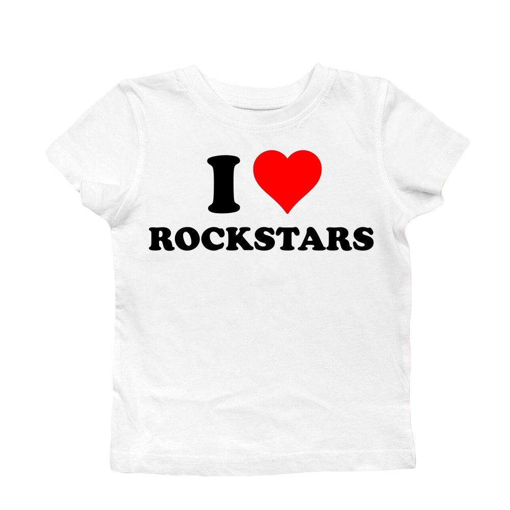 I LOVE ROCKSTARS BABY TEE