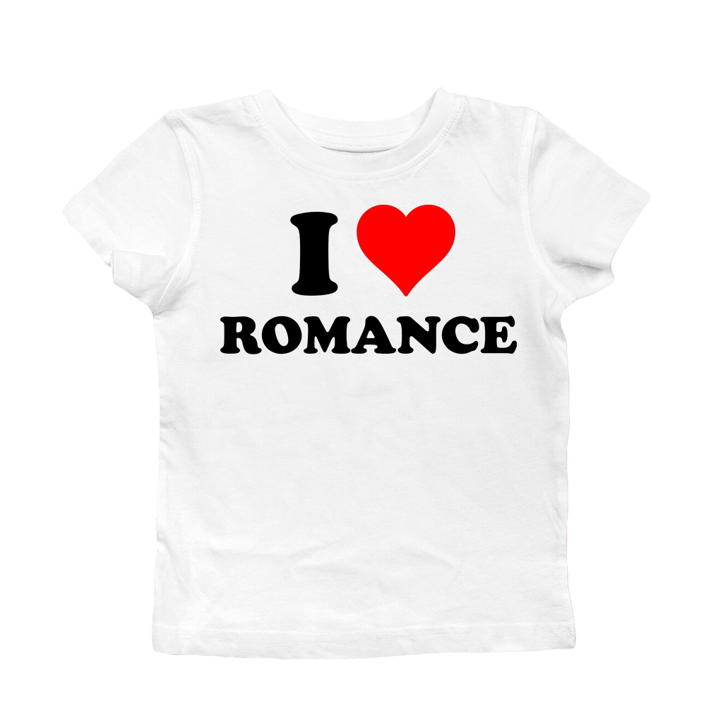 I LOVE ROMANCE BABY TEE